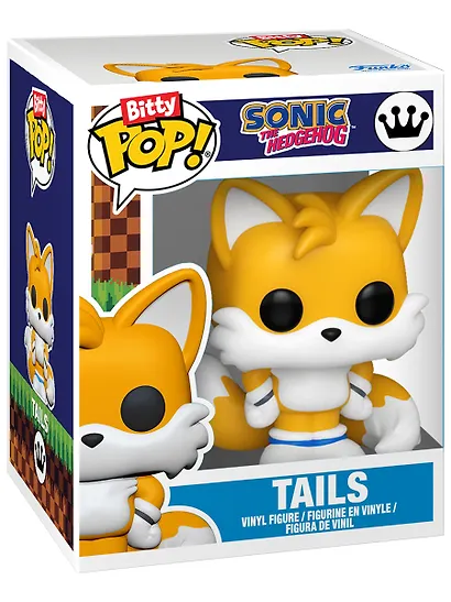Набор Funko Bitty POP! Bitty Box Sonic the Hedgehog Sonic 2 Diorama Set+Sonic+Tails (93563) - фото 4
