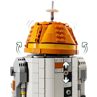 LEGO Star Wars: Астромеханический дроид Chopper C1-10P, 1039 деталей (75416) - фото 7
