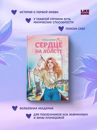 Сердце на холсте - фото 5