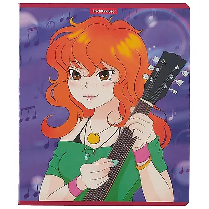 Тетрадь общая «Manga Girls» в ассортименте, 48 листов в клетку, A5 - Erich Krause - фото 5