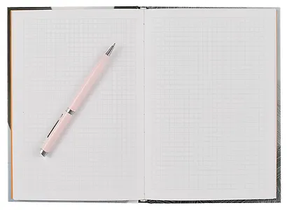 Книга для записей А5 80л "На выход (Эксклюзив)" 7БЦ, пантонн.печать, мат.ламинация, офсет - фото 4