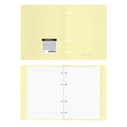 Тетрадь на кольцах в клетку Erich Krause, Pastel, 80 листов, в ассортименте - фото 8