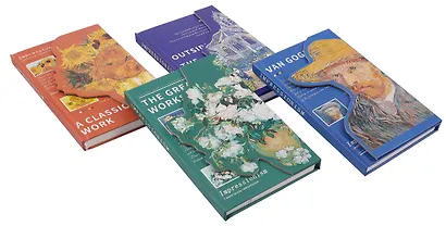 Записная книжка А6 80 листов в клетку "Художники", в ассортименте - фото 2