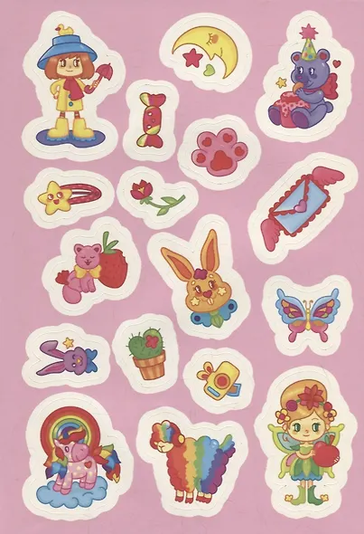 Ароматные наклейки. Для девочек - фото 2