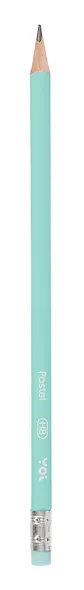 Карандаш чернографитный с ластиком «Pastel», Yoi, HB, в ассортименте - фото 6