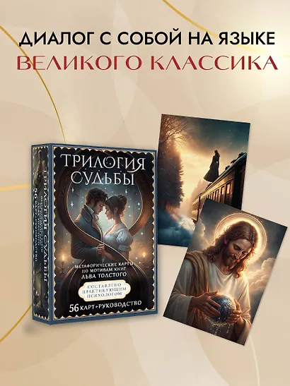 Трилогия судьбы. Метафорические карты по мотивам книг Льва Толстого - фото 4