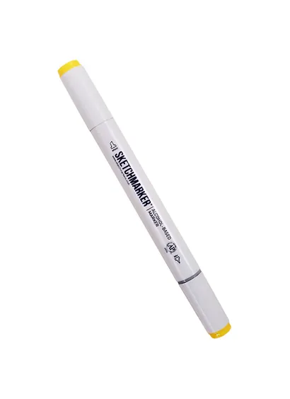 Маркер двухсторонний Подсолнух, спирт.основа, цв.Y53, Sketchmarker - фото 1