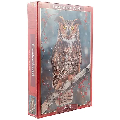 Пазл Castorland 500 эл. 47*33см. Большая рогатая сова B-52387 - фото 2