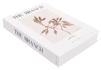 Коробка подарочная "Ветвь" 25*18*3,8 картон, на магните - фото 3