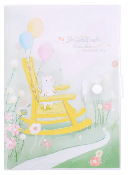 Тетрадь в линейку "Котики", 72 листа, в ассортименте - фото 1