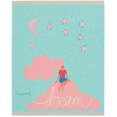 Тетрадь в клетку Listoff, "Волшебные грезы", 48 листов, в ассортименте - фото 3