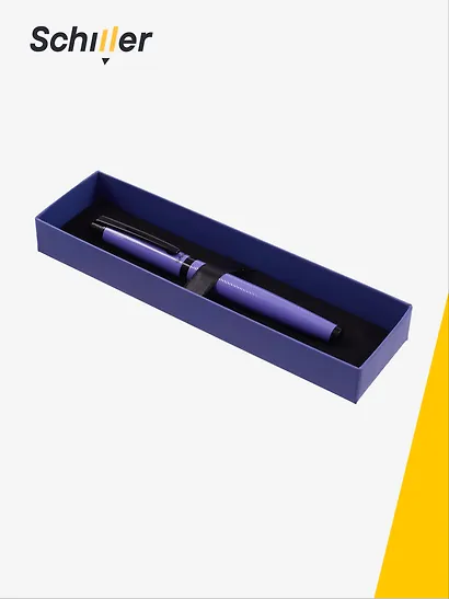 Ручка шариковая "ART. Мондриан П. Пейзаж с дюнами" синяя, Schiller - фото 3