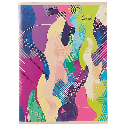 Тетрадь в клетку Unnika, "Красочная палитра", А4, 80 листов, в ассортименте - фото 1