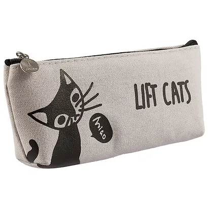Пенал на молнии «Lift cats», 20 х 8 см - фото 1