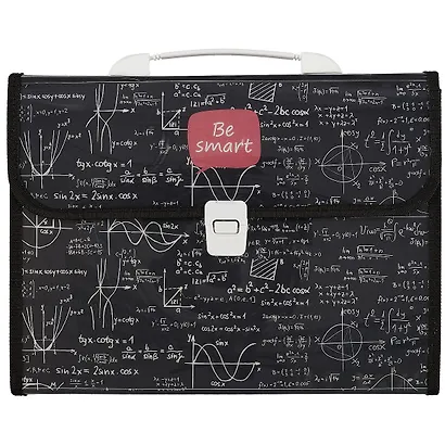 Портфель «Формулы», А4, 12 отделений - фото 1