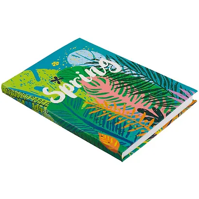 Ежедневник недат. А5 136л "Be yourself!" интегр.переплет, мат.лам, офсет - фото 2