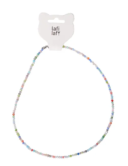 Чокер из бисера коралловый (12-253004-С39) (Lafilaf) - фото 2