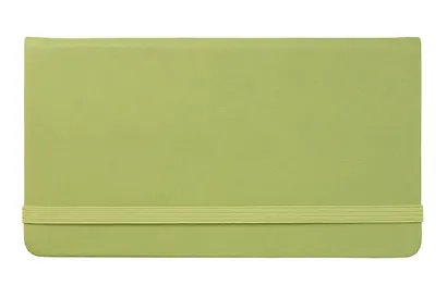 Планинг недат. 64л "Joy Book" чай матча, карманный, иск.кожа 7Б, скругл.углы, тонир.блок, резинка, офсет, ляссе - фото 2