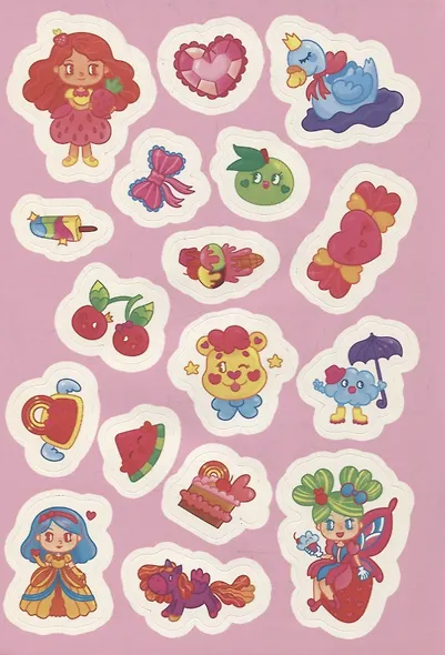 Ароматные наклейки. Для девочек - фото 3