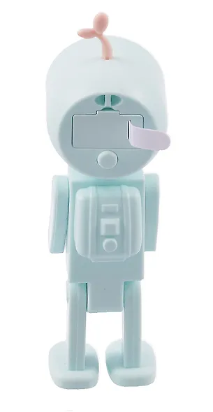 Мини-лампа LED Робот (мятная) (пластик) (10х4) (12-LIGHT-533) - фото 4