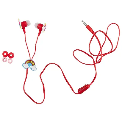 Наушники с гарнитурой Единорог с радугой (ПВХ бокс) - фото 2