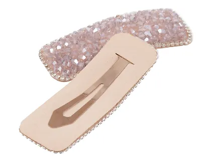 Набор заколок 2 штуки, розовая, фиолетовая, пластик, Lafilaf - фото 4