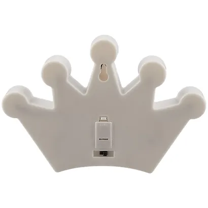 Светильник LED Корона (глиттер) (пластик) (18х11) (12-07509-7509-1) - фото 4