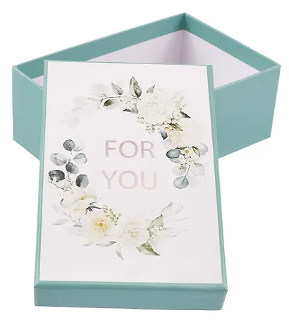 Коробка подарочная "Нежный букет" 18*12*7, картон - фото 3