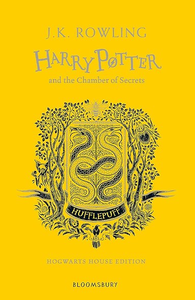Harry Potter and the Chamber of Secrets Hufflepuff Ed J.K. Rowling Гарри Поттер и Тайная комната Пуффендуй Дж. К Роулинг / Книги на английском языке - фото 1