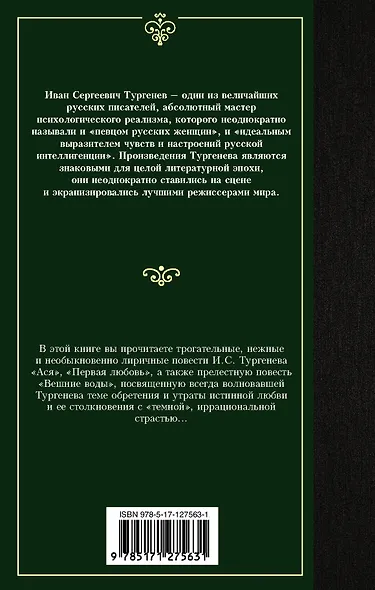 Ася. Первая любовь. Вешние воды - фото 2