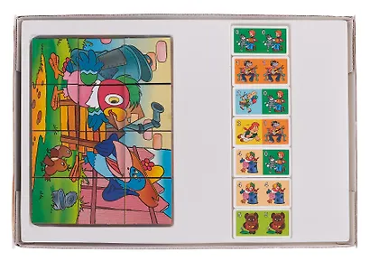 Игровой набор, Дрофа, Кубики, домино - фото 7