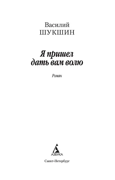 Я пришел дать вам волю - фото 7