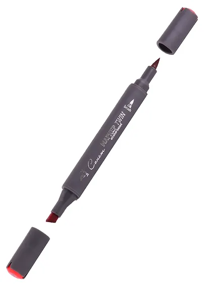 Маркер художественный "Сонет" Twin Brush герань, Сонет - фото 2