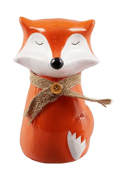 Копилка Лисичка (керамика) (16см) - фото 1