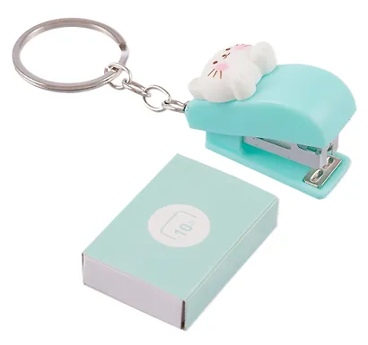 Степлер №10, 10 листов, "Котик" мини, в ассортименте - фото 2