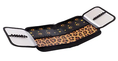 Пенал 1 отделение "Стильный мишка" 20*14, ткань/картон - фото 5