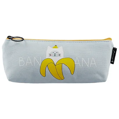 Пенал на молнии «Фруктовые коты», 20 х 8.5 см - фото 5