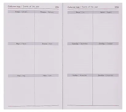 Еженедельник датированный 2026 год, 64 листа, 95х155 мм "Кассандра", коричневый - фото 6