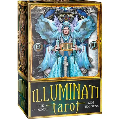 Таро ИЛЛЮМИНАТОВ/Tarot Illuminati NEW (на англ. языке, золотой срез) - фото 1