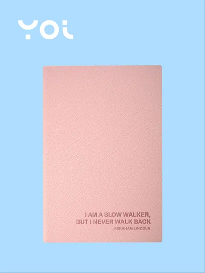 Книга для записей "Slow walker" А5, 80 листов в клетку, в ассортименте, Yoi - фото 2