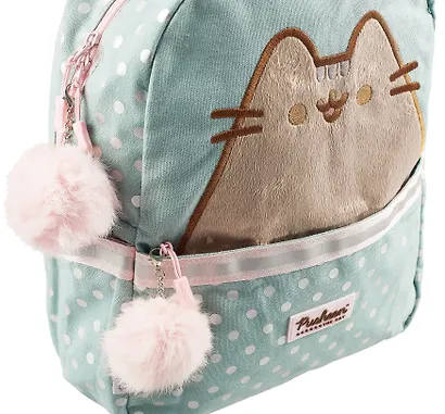 Рюкзак "Pusheen" 1отд., 38,5*29*15 синий, полиэстер, карман для ноутбука, регул.лямки, светоотраж.элем. - фото 5