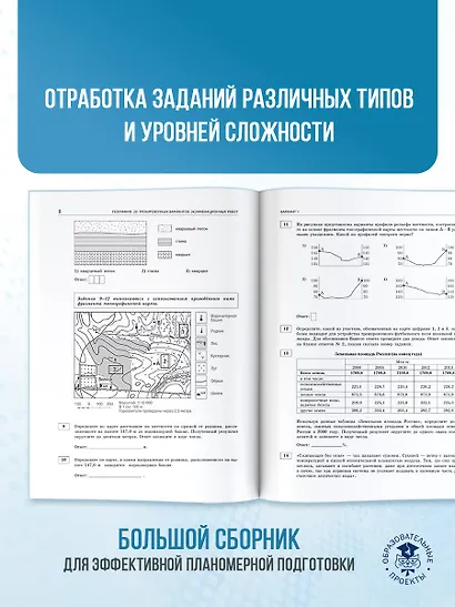ОГЭ-2026. География. 20 тренировочных вариантов экзаменационных работ для подготовки к основному государственному экзамену - фото 7