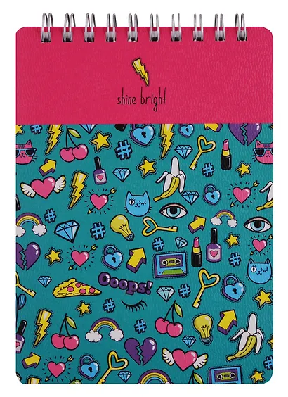 Блокнот "Stickers", А6, 100 листов - фото 1