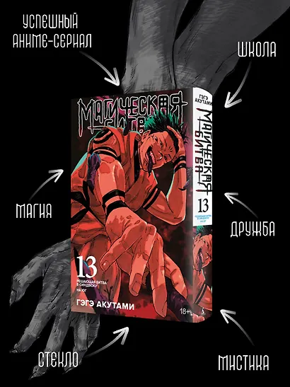 Магическая битва. Книга 13 (Том 25, 26) - Решающая битва в Синдзюку. На юг (Jujutsu Kaisen). Манга - фото 5