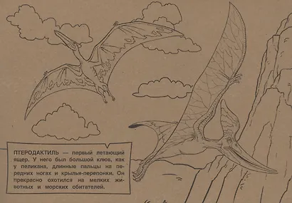 Раскраска Динозавры - фото 5