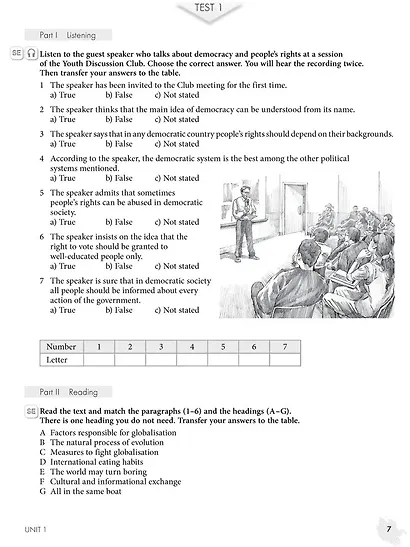 Enjoy English/Английский с удовольствием. 11 класс. Рабочая тетрадь № 2 "Контрольные работы" - фото 6