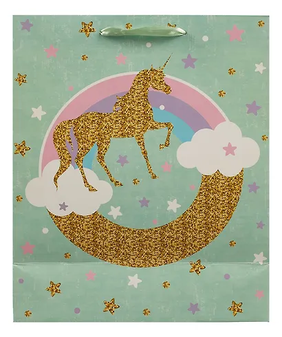 Пакет А4 32*26*12 "Единорог" дет., бум.мат - фото 3