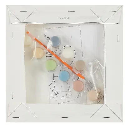 Картина по номерам детская LORI "Мечтатель", холст на подрамнике 20х20 см - фото 4