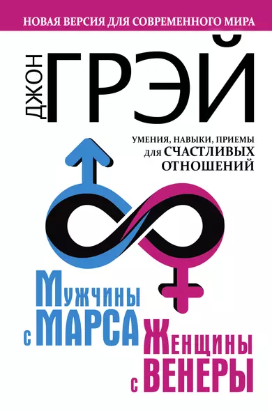 Мужчины с Марса, женщины с Венеры. Новая версия для современного мира.  Умения, навыки, приемы для счастливых отношений - фото 1