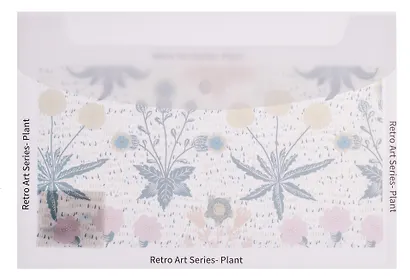 Папка-конверт А4 на кнопке "Flowers", в ассортименте - фото 7